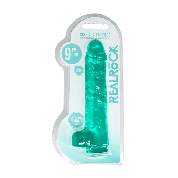 Female Sex Toys Fairvillacom Realrock Realistic Dildo WBall 9in Tur
