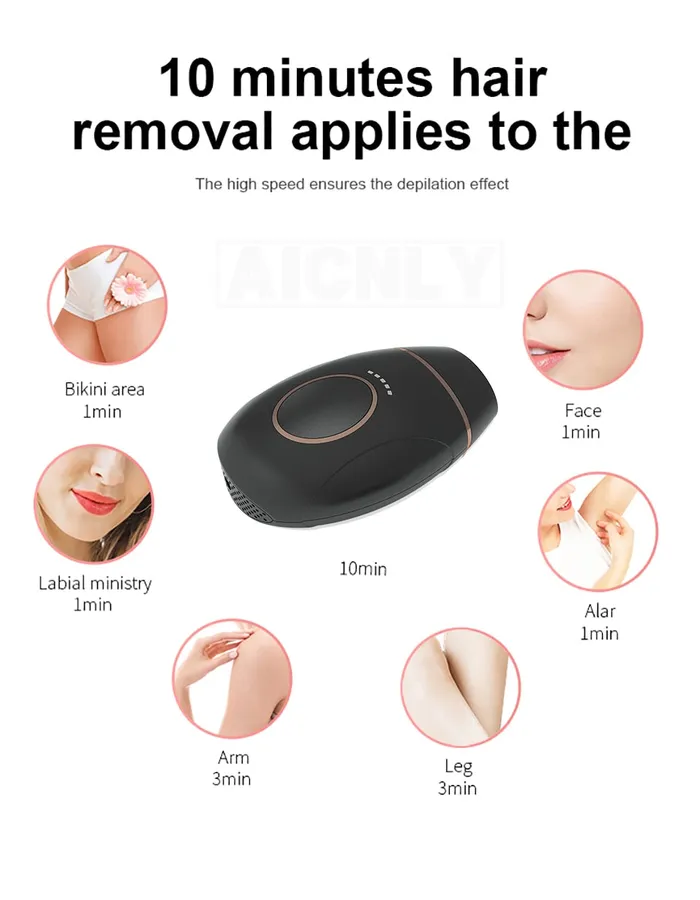Female Sex Toys IPL Laser Hair Removal Machine with LED display panel 900000 flash ShhhOb