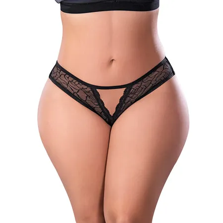 Female Sex Toys Magic Silk Magic Silk Soft Petals Crotchless Panty Black Queen Size Female Sex Toys Magic Silk Magic Silk Soft Petals Crotchless Panty Black Queen Size