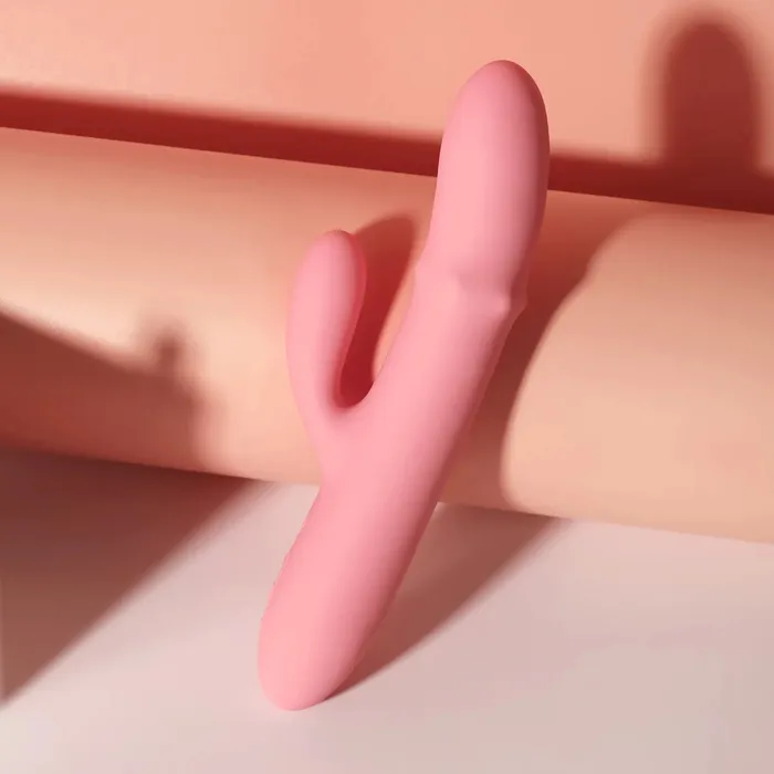 Female Sex Toys Neo Interactive Rabbit Vibe with Thrusting Beads Svakom
