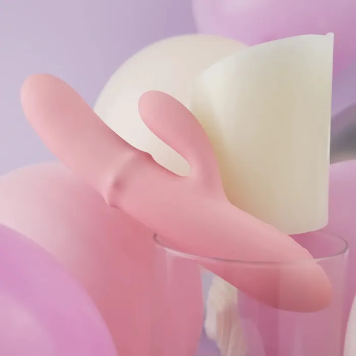 Female Sex Toys Neo Interactive Rabbit Vibe with Thrusting Beads Svakom