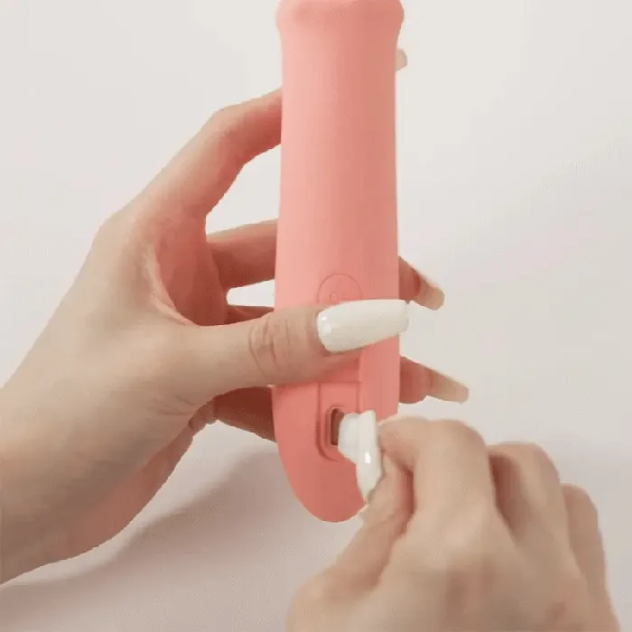Female Sex Toys Neo Interactive Rabbit Vibe with Thrusting Beads Svakom