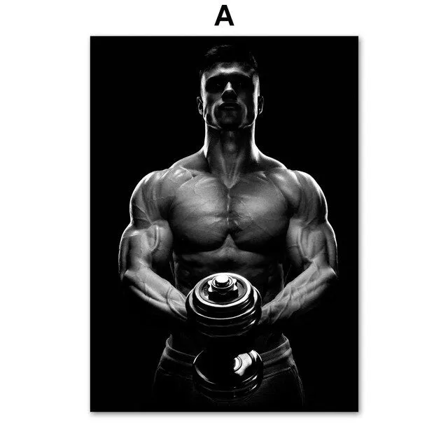 Female Sex Toys ShhhOb Sexy fitness photography printed on canvas Choose from 5 images