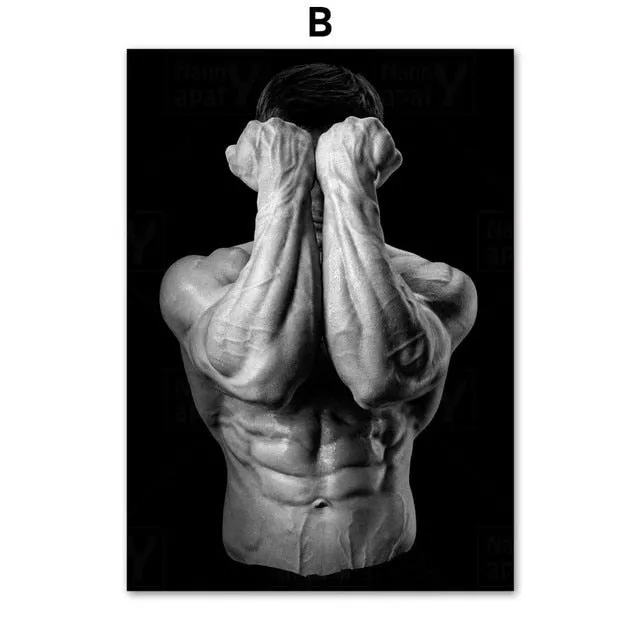 Female Sex Toys ShhhOb Sexy fitness photography printed on canvas Choose from 5 images