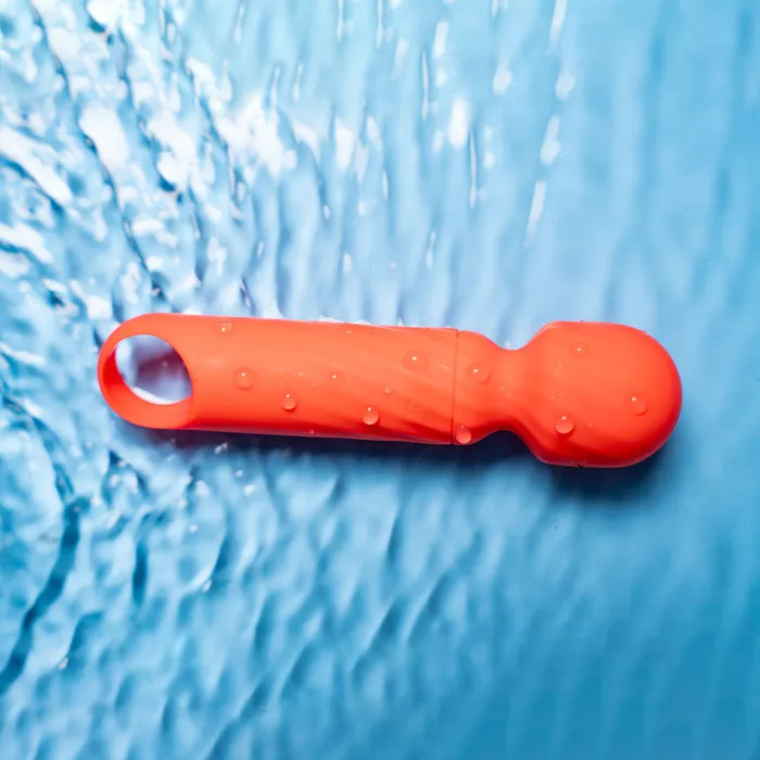 Female Sex Toys ShhhWndsr Maia DOLLY Mini Wand Vibrator Orange