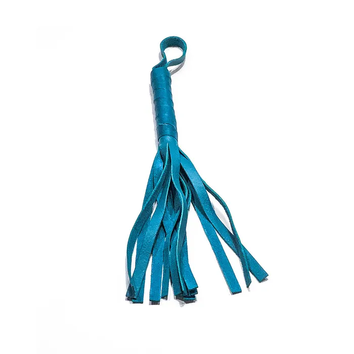 Foxtails Female Sex Toys Soft Flogger 12 Aqua