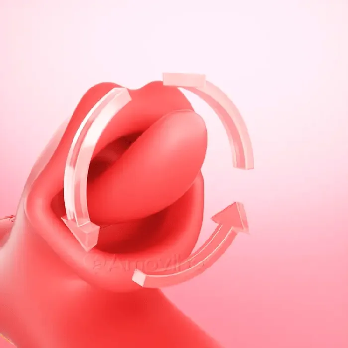 G spot Flapping Vibrator with Tongue Licking Vibration Amovibe Female Sex Toys G spot Flapping Vibrator with Tongue Licking Vibration Amovibe Female Sex Toys
