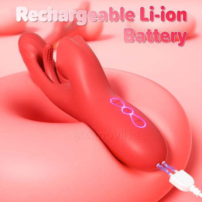 G spot Flapping Vibrator with Tongue Licking Vibration Amovibe Female Sex Toys G spot Flapping Vibrator with Tongue Licking Vibration Amovibe Female Sex Toys