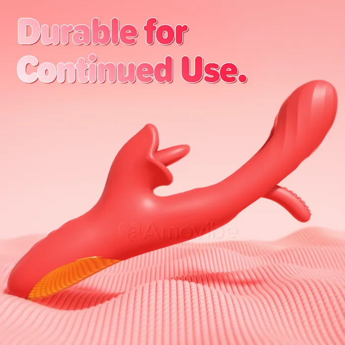 G spot Flapping Vibrator with Tongue Licking Vibration Amovibe Female Sex Toys G spot Flapping Vibrator with Tongue Licking Vibration Amovibe Female Sex Toys