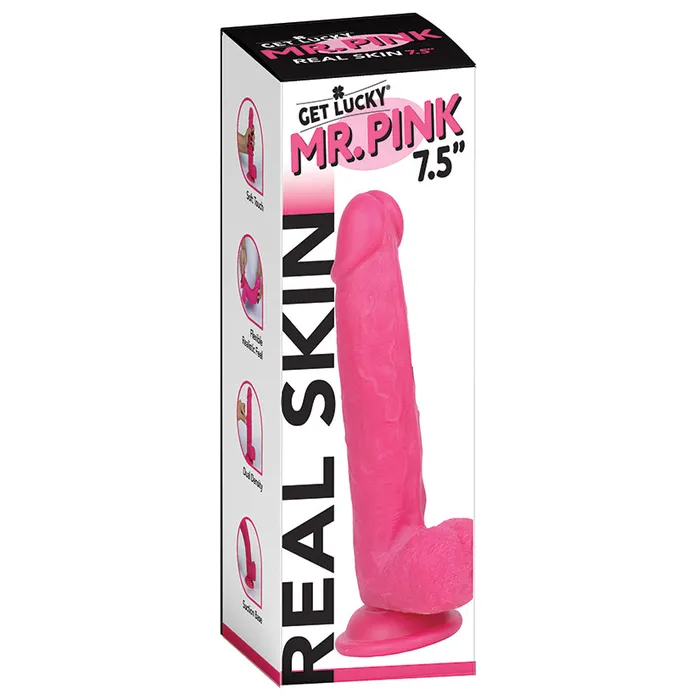 Get Lucky Mr Pink 75 Dual Layer Dong Fairvillacom Dildos