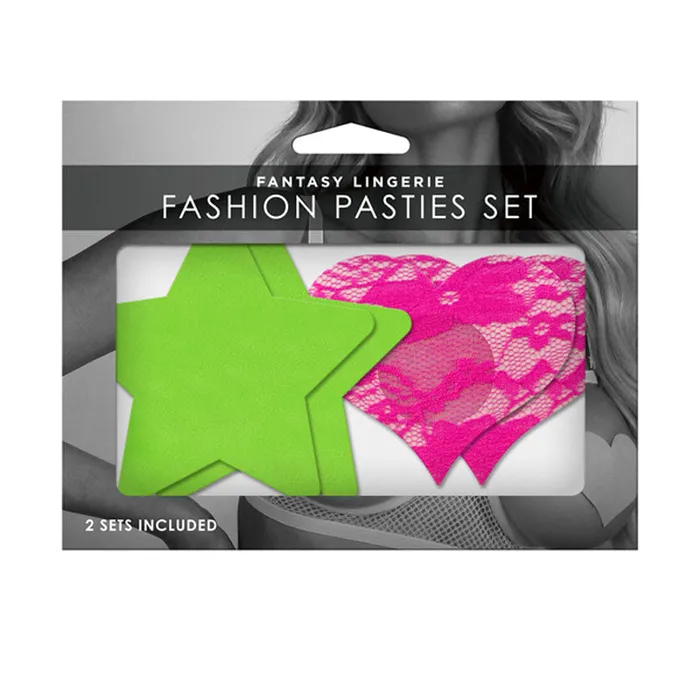 GLOW Fashion Pasties Set ShhhWndsr Anal