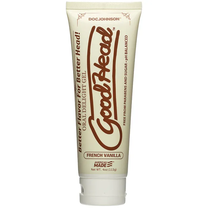 Goodhead Oral Delight Gel 4 Oz Tube French Vanilla Fairvillacom Dildos