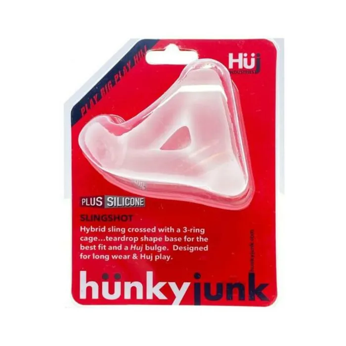 Hunky Junk Slingshot 3 Ring Teardrop Ice Fairvillacom Male Sex Toys