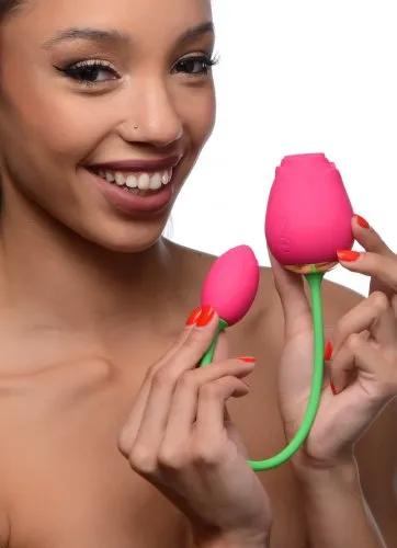 Inmi Bloomgasm Rose Duet Pink Fairvillacom Vibrators