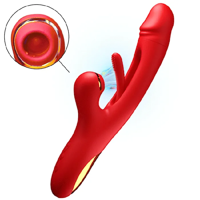 KERERO Female Sex Toys GPro Vibrator with Flapping Vibration Clitoral Suction KERERO Female Sex Toys GPro Vibrator with Flapping Vibration Clitoral Suction