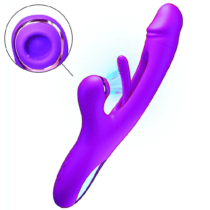 KERERO Female Sex Toys GPro Vibrator with Flapping Vibration Clitoral Suction KERERO Female Sex Toys GPro Vibrator with Flapping Vibration Clitoral Suction