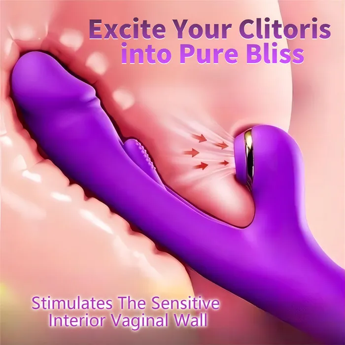 KERERO Female Sex Toys GPro Vibrator with Flapping Vibration Clitoral Suction KERERO Female Sex Toys GPro Vibrator with Flapping Vibration Clitoral Suction