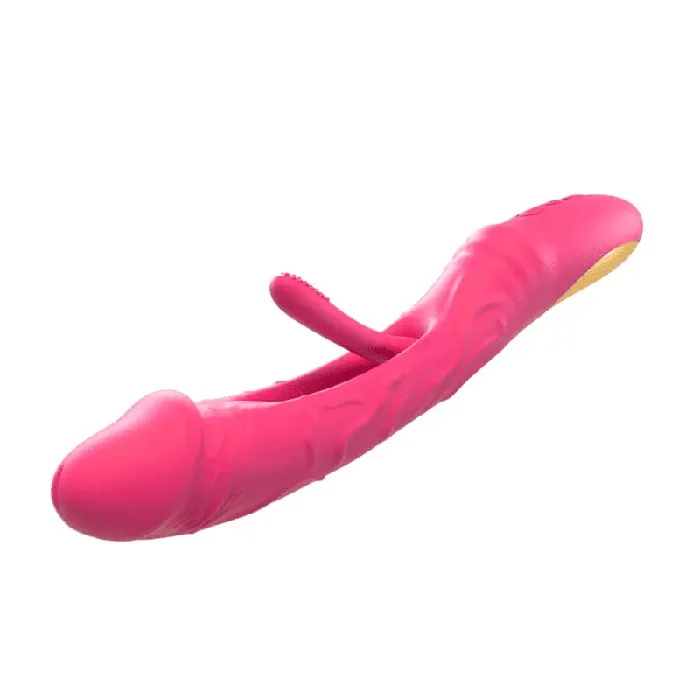 KERERO Female Sex Toys LureLink Dildo Flapping Vibrator