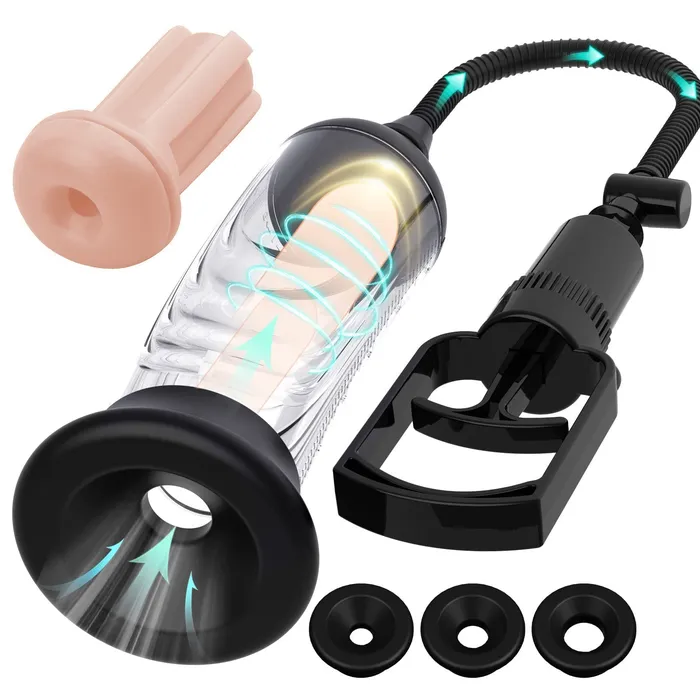 KERERO Gabriel Penis Pump Set Male Sex Toys