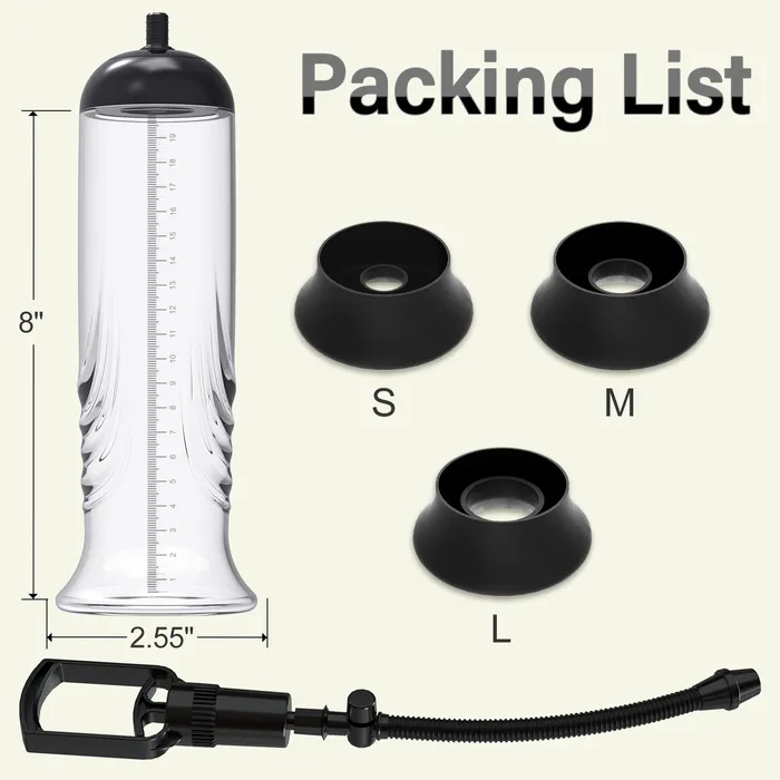 KERERO Gabriel Penis Pump Set Male Sex Toys