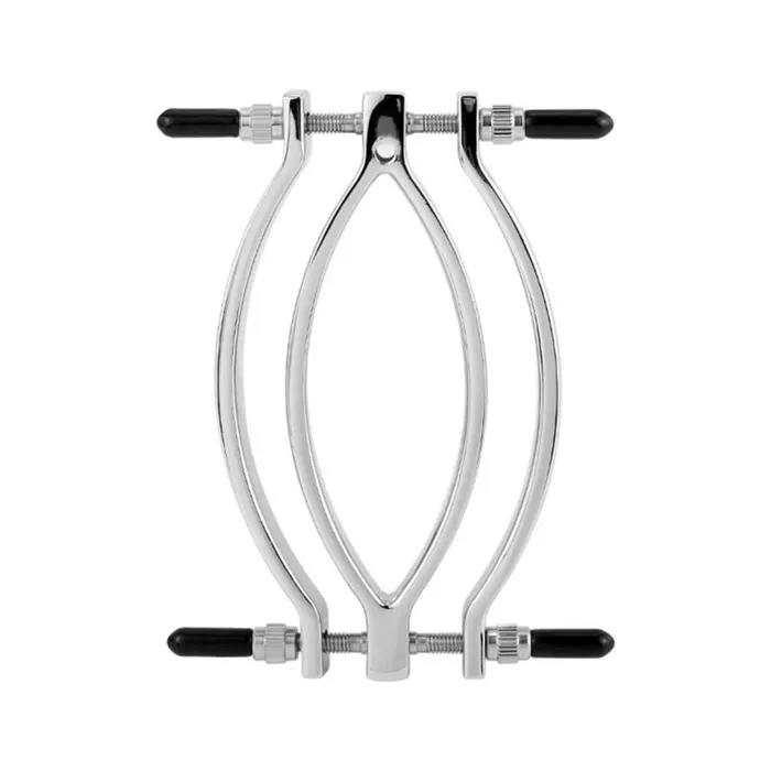 Labia clamp speculum in Stainless Steel plastic ends ShhhOb Dildos
