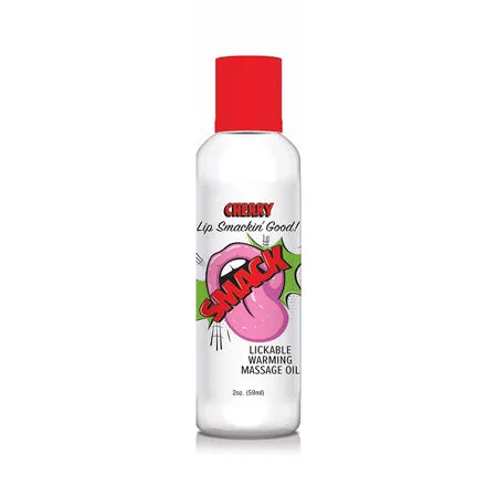 Little Genie Productions Couples Smack Lickable Massage Oil Cherry 2 oz