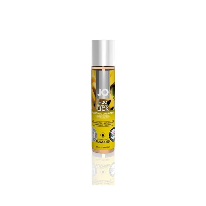 Lubricants Fairvillacom System JO Flavored Lubricant Banana Lick 1oz