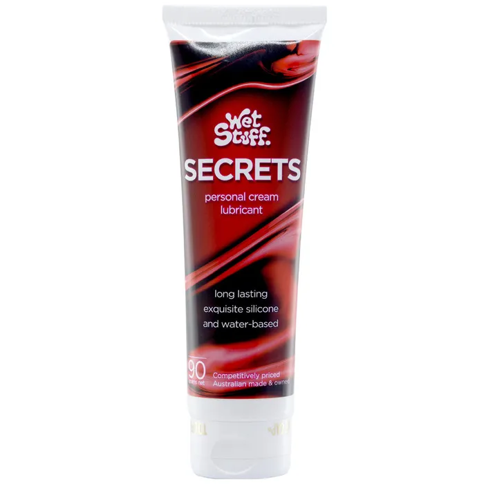 Lubricants ShhhWndsr Wet Stuff Secrets 90g Tube Hybrid Lubricant 90 gram Tube Lubricants ShhhWndsr Wet Stuff Secrets 90g Tube Hybrid Lubricant 90 gram Tube