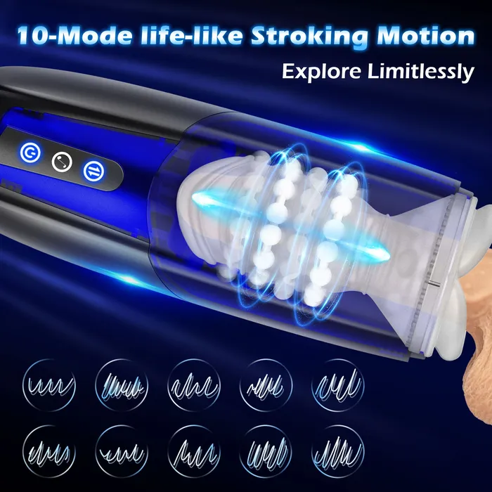 Male Sex Toys Amovibe Thrusting Male Masturbator