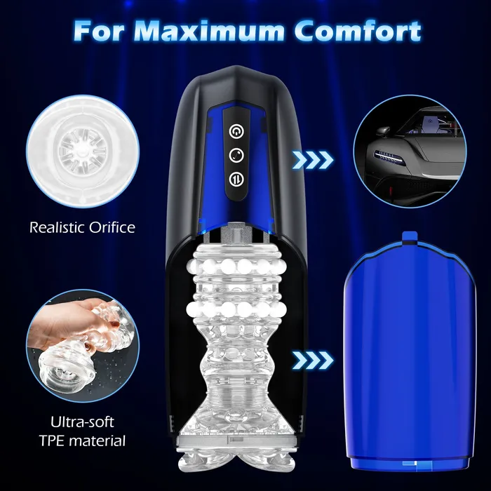 Male Sex Toys Amovibe Thrusting Male Masturbator