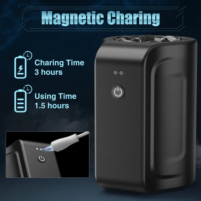 Male Sex Toys Auto Masturbator with 7 Thrusting Rotating Design Amovibe