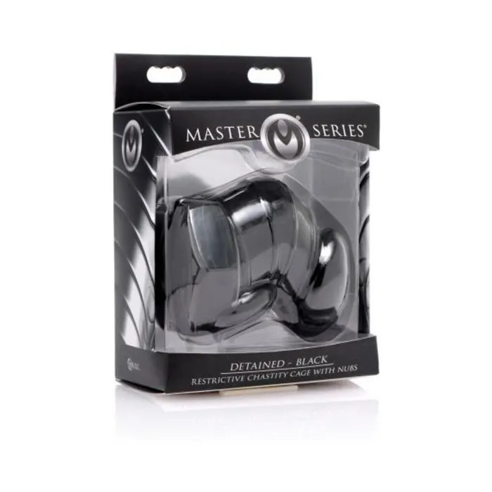 Male Sex Toys Detained Black Restrictive Chastity Cage Fairvillacom