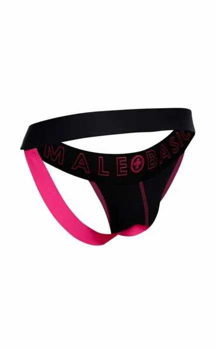 Male Sex Toys Fairvillacom Male Basics Neon Jockstrap Coral LG