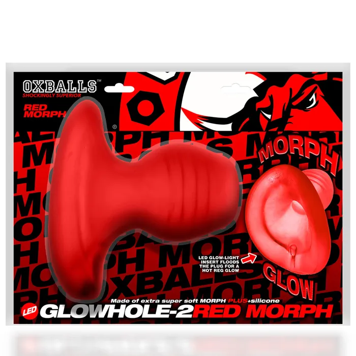 Male Sex Toys Fairvillacom Oxballs Glowhole 2 Hollow Buttplug wLED Insert Large Red Morph Male Sex Toys Fairvillacom Oxballs Glowhole 2 Hollow Buttplug wLED Insert Large Red Morph