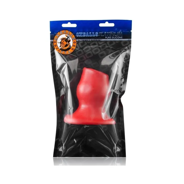 Male Sex Toys Fairvillacom Oxballs Pig Hole Deep2 Hollow Plug Large Red