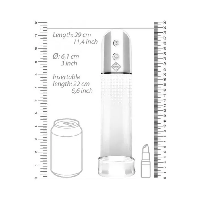 Male Sex Toys Fairvillacom Pumped Automatic Luv Pump Transparent