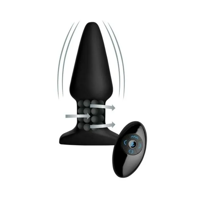 Male Sex Toys Fairvillacom Rimmers Model R Smooth Rimming Plug with Remote
