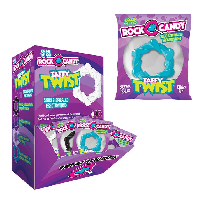 Male Sex Toys Fairvillacom Taffy Twist Snug Spiraled CRing 24pc Dp