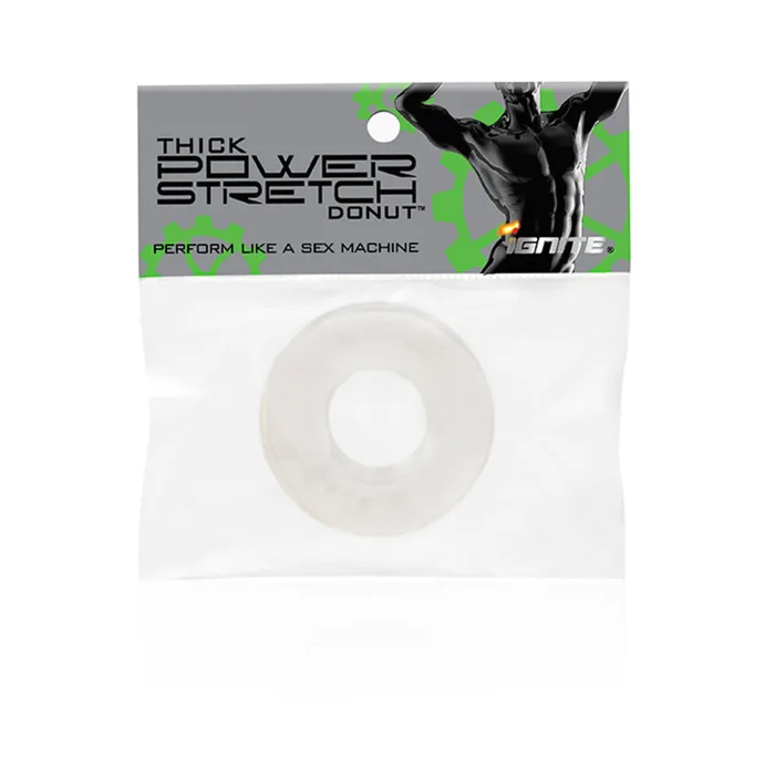 Male Sex Toys Fairvillacom Thick Power Stretch Donut Ring Clear