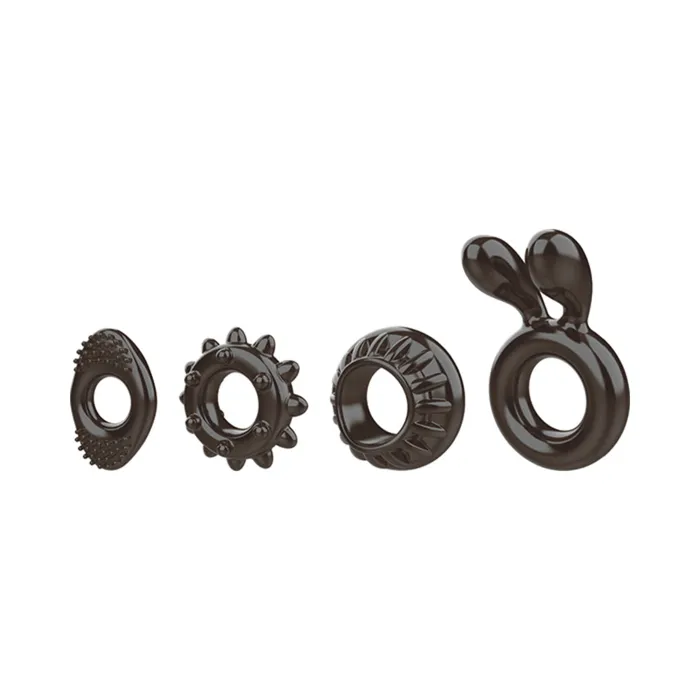 Male Sex Toys Fairvillacom Zt Ring My Bell Cock Ring Set 4per