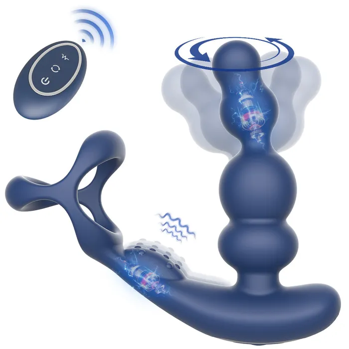 Male Sex Toys KERERO Anal Toys with 10 Vibrating 3 Rotation Settings KERERO Male Sex Toys KERERO Anal Toys with 10 Vibrating 3 Rotation Settings KERERO