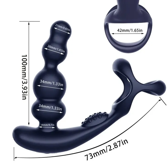 Male Sex Toys KERERO Anal Toys with 10 Vibrating 3 Rotation Settings KERERO Male Sex Toys KERERO Anal Toys with 10 Vibrating 3 Rotation Settings KERERO