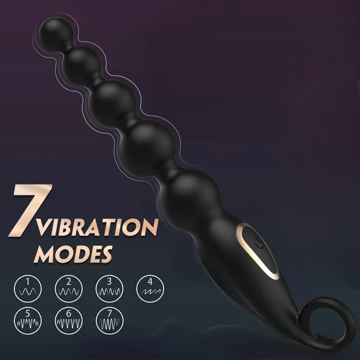 Male Sex Toys Levi Vibraion Anal Beads KERERO