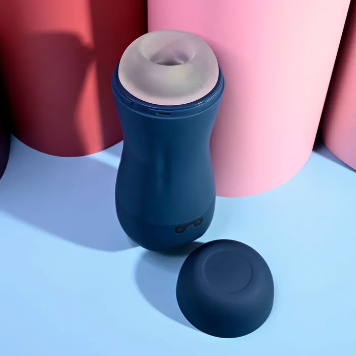 Male Sex Toys Playboy Pleasure GUSTO Sucking and Vibrating Stroker Blue ShhhWndsr Male Sex Toys Playboy Pleasure GUSTO Sucking and Vibrating Stroker Blue ShhhWndsr
