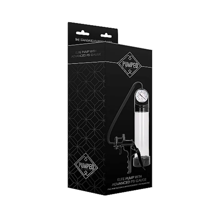 Male Sex Toys Pumped Elite Pump With Advanced Psi Gauge Fairvillacom