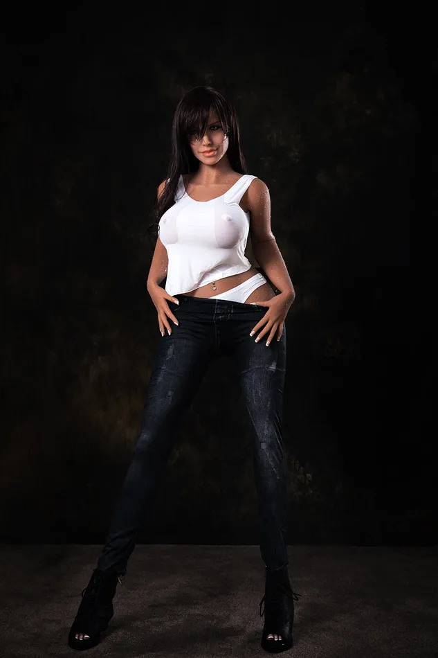Male Sex Toys ShhhJrl Gina 160cm tall Brunette sex doll with medium skin tone B87 x W62 x H100cm