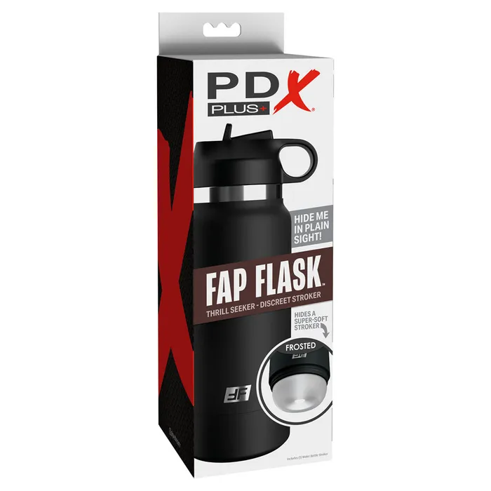 Male Sex Toys ShhhWndsr PDX Plus Fap Flask Thrill Seeker Frosted Discreet Stroker Male Sex Toys ShhhWndsr PDX Plus Fap Flask Thrill Seeker Frosted Discreet Stroker