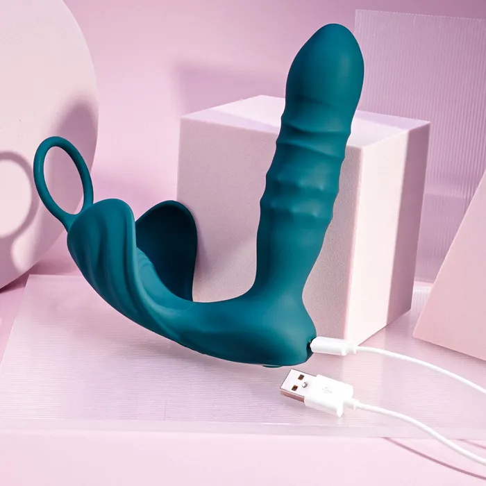 Male Sex Toys ShhhWndsr Playboy Pleasure BRING IT ON Plug Cock Ring Green Male Sex Toys ShhhWndsr Playboy Pleasure BRING IT ON Plug Cock Ring Green