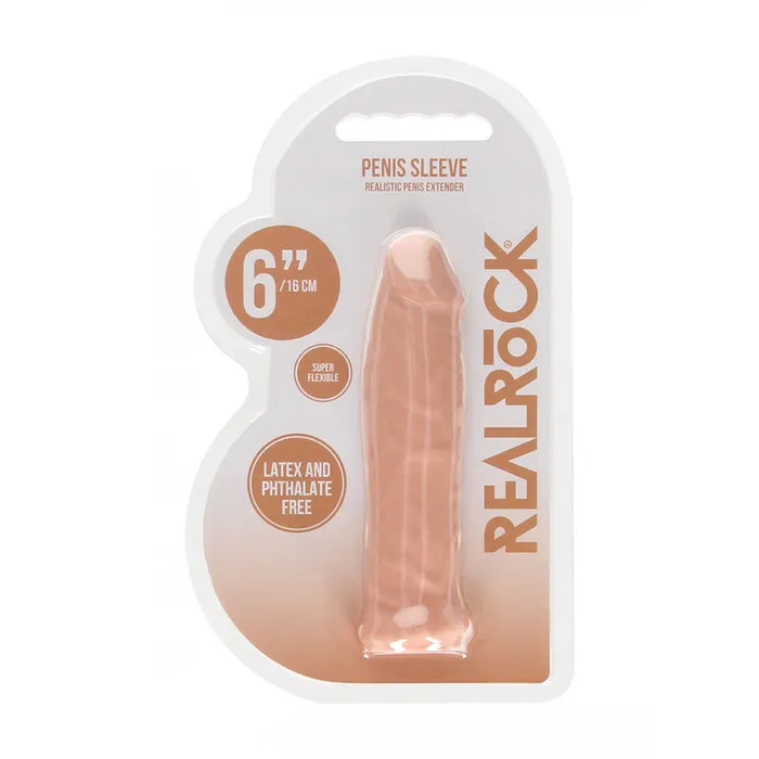 Male Sex Toys ShhhWndsr REALROCK 6 Realistic Penis Sleeve Male Sex Toys ShhhWndsr REALROCK 6 Realistic Penis Sleeve