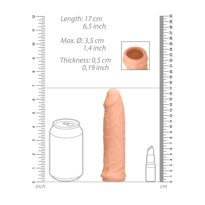 Male Sex Toys ShhhWndsr REALROCK 6 Realistic Penis Sleeve Male Sex Toys ShhhWndsr REALROCK 6 Realistic Penis Sleeve